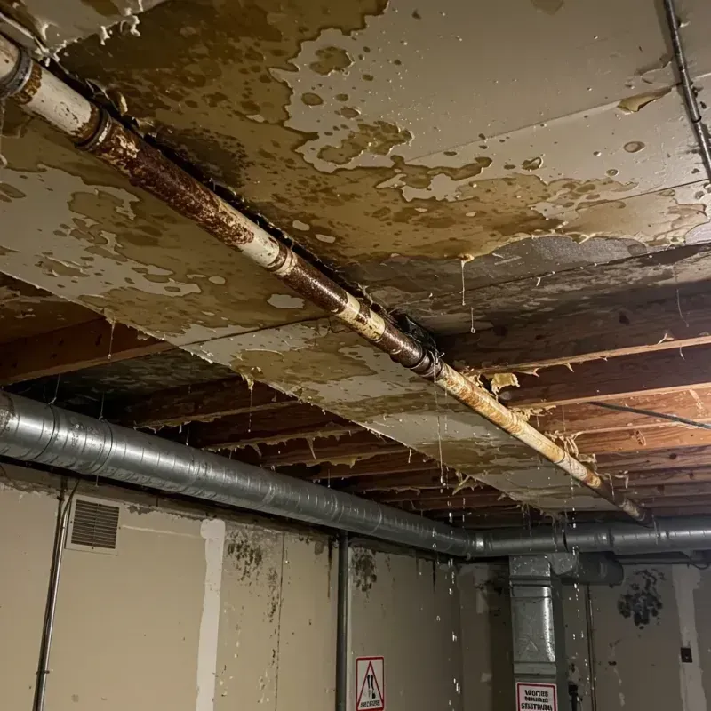 Ceiling Water Damage Repair in Carson, ND